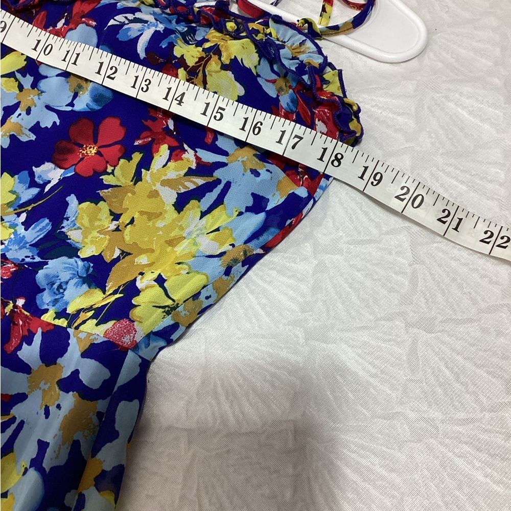 Lulu's Multicolor Floral Ruffle Dress - Picture 6 of 14